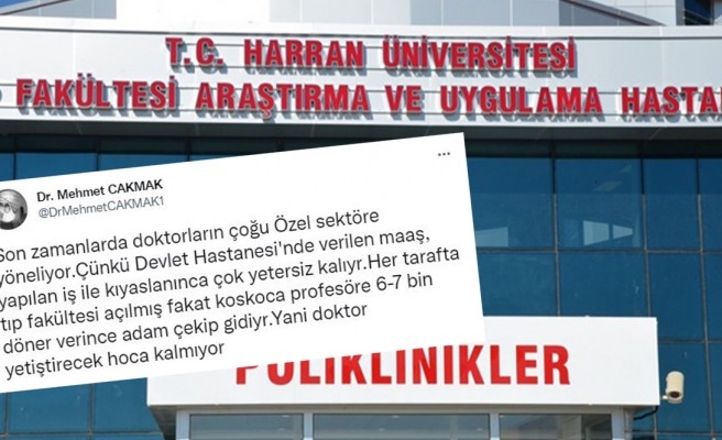 Doktordan acı paylaşım: “Doktor yetiştirecek hoca kalmıyor!”