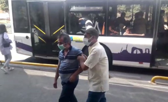 Urfa’da otobüs şoförü hayat kurtardı!