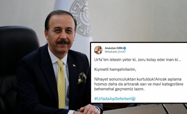 Vali Erin: “Sarı ve mavi kategorilere geçmeliyiz”