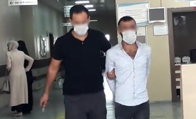 Hırsız önce kameraya sonra polise yakalandı