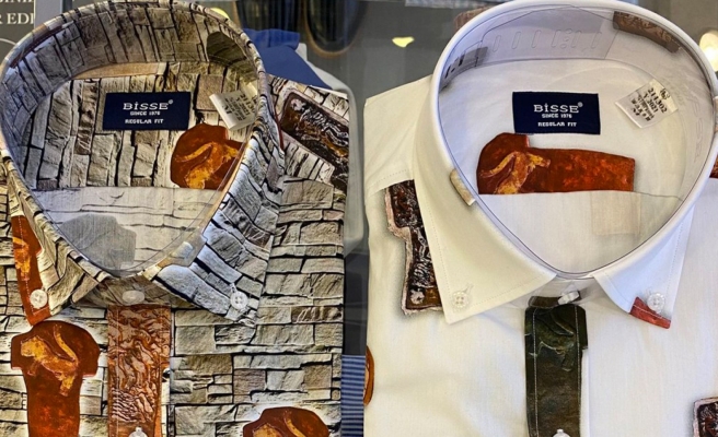 Göbeklitepe figürü gömleğe işlendi