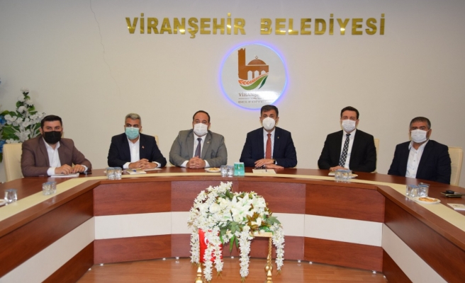 Kırıkçı’dan Viranşehir Belediyesine ziyaret