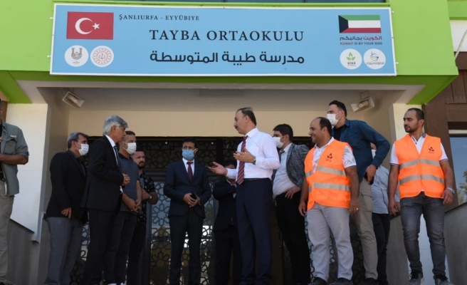 Hayırseverlerin yapımını tamamladığı okullarda ders başladı