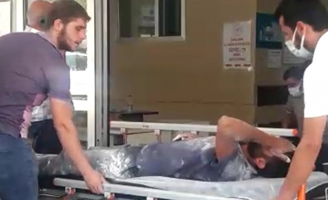 Şanlıurfa'da inşaattan düşen işçi ölümden döndü