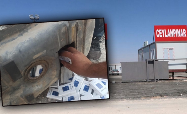 Ceylanpınar'da yüklü miktarda kaçak malzeme ele geçirildi!