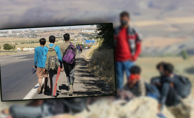 Göç yollarına düşen Afganlar Urfa'ya akın ediyor!