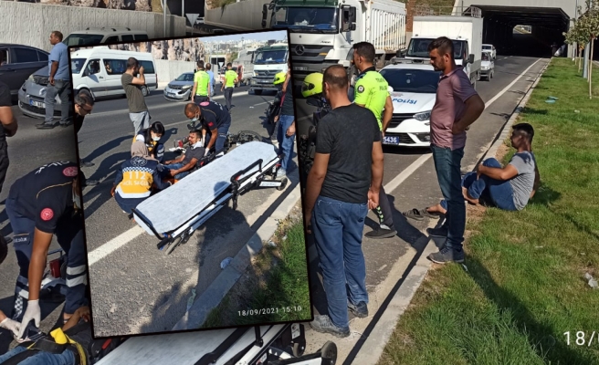 Urfa'da otomobil motosiklete çarptı: 1 yaralı