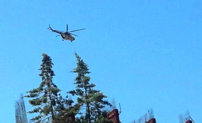 Şanlıurfa'da helikopter destekli denetim