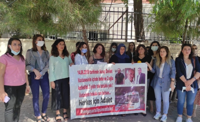 Kadın avukatlardan Emine Şenyaşar'a destek sözü