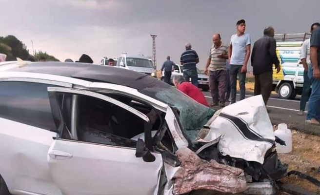 Şanlıurfa'da kaza: 1 ölü, 2 yaralı