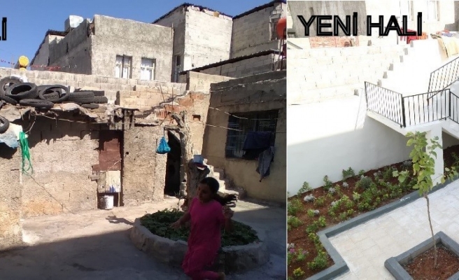 Kış öncesi vatandaşın evi onarıldı