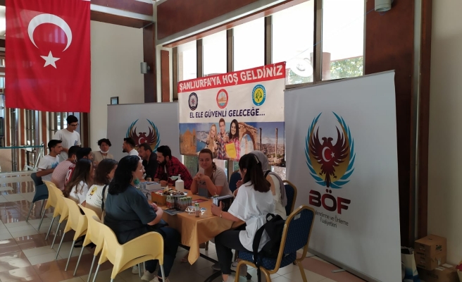 Şanlıurfa emniyeti HRÜ'de stant kurdu