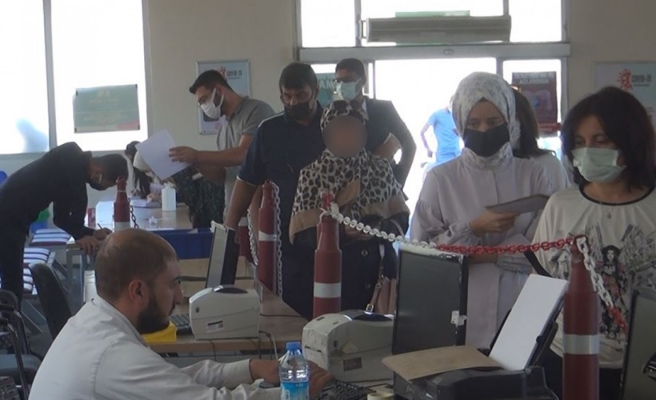 Urfa'da grip olanlar korona testine koştu!