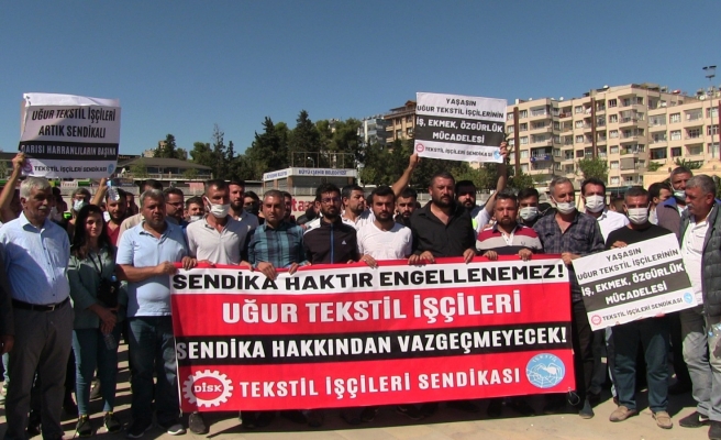 Urfa'da işten çıkarılan yüzlerce işçi hakkını arıyor!