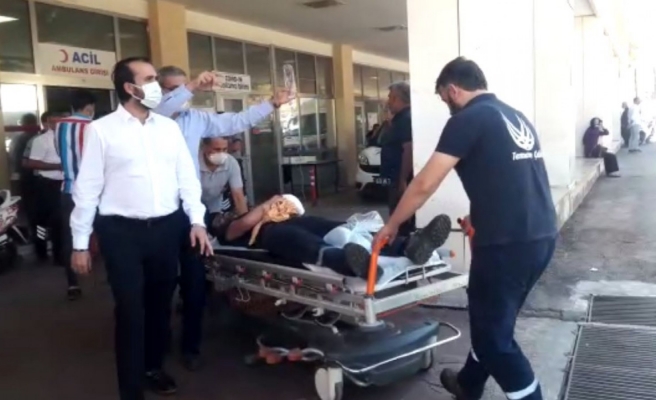 Urfa'da korkunç iş kazası: 4 parmağı koptu