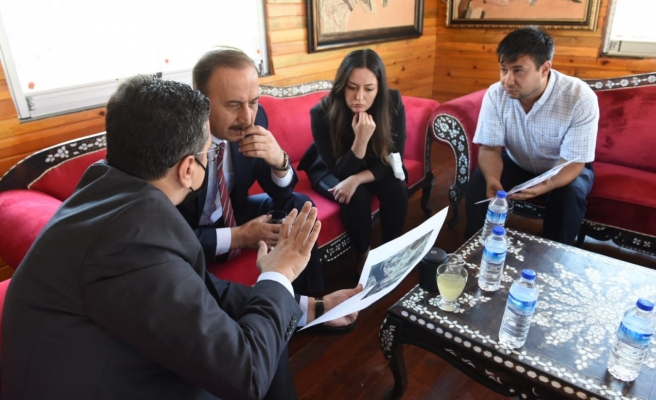 Vali Erin, Halfeti’de yapılan çalışmaları denetledi