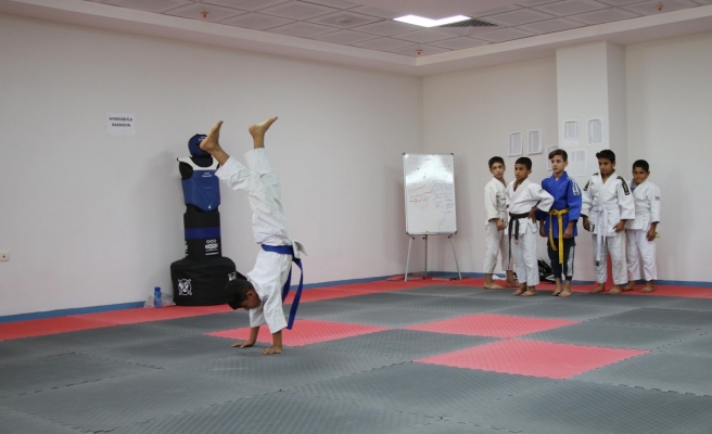 Haliliye’de judocu nesiller yetişiyor