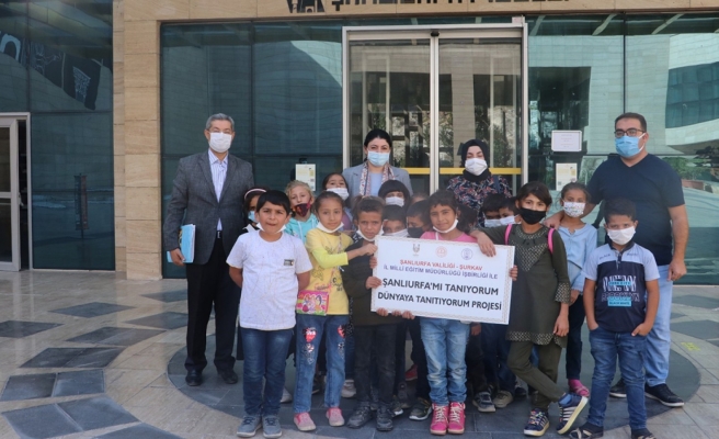 Kırsalda eğitim gören öğrenciler turistik yerleri ilk kez gördü