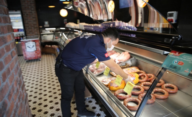 Haliliye'de  kasaplar denetlendi