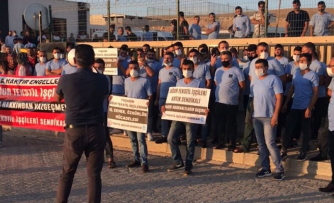 Urfalı işçiler sendika mücadelesini kazandı