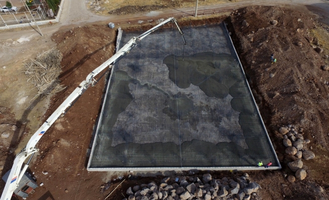 Siverek Belediyesi’nden cami inşaatına destek