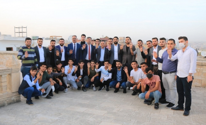 AK Parti Şanlıurfa yönetiminden Eyyübiye ziyareti