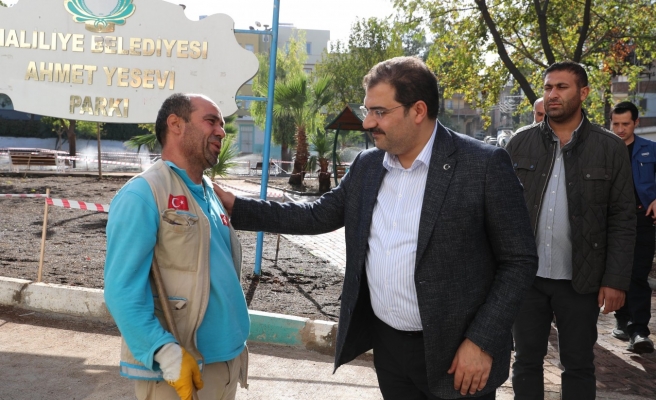Haliliye’de hedef güvenli parklar