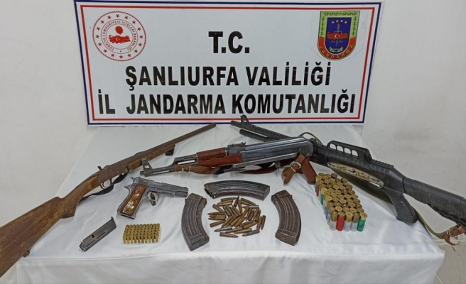 Siverek'te silah kaçakçılarına operasyon: 2 gözaltı
