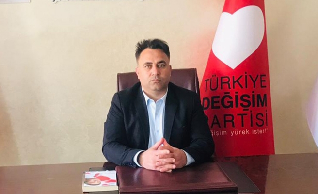 TDP Urfa İl Başkanı istifa etti