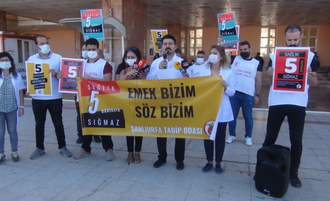 Urfa Tabip Odası'ndan muayene süresinin düşürülmesine tepki