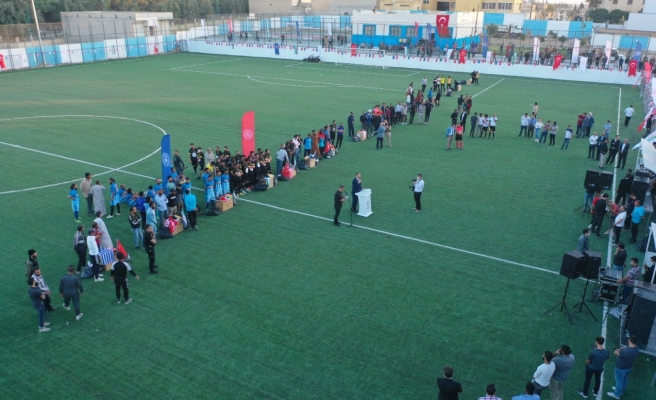 Barış Pınarı Bölgesine yeni spor tesisleri