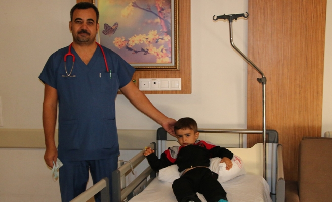 Şanlıurfa’da minik çocuğa başarılı kalp operasyonu