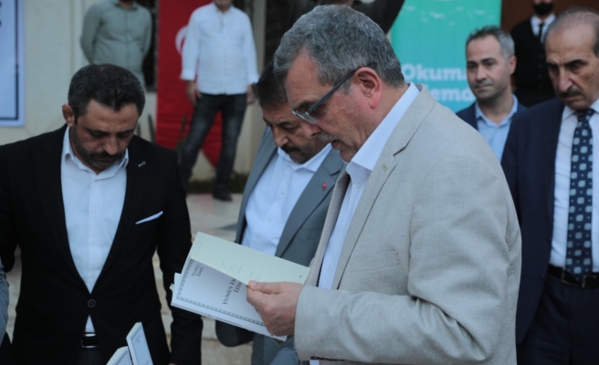 Şanlıurfa'da Mili Şairin kitabı tanıtıldı