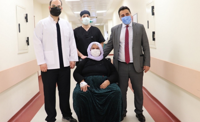 Iraklı hasta Şanlıurfa’da şifa buldu