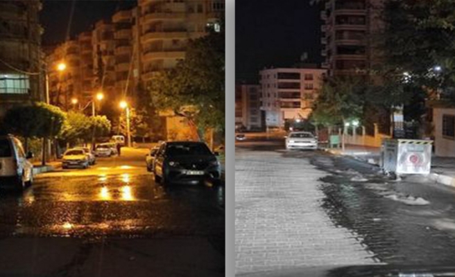 Karaköprü'de boşa akan su tepkilere neden oldu