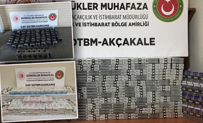 GAP’ta kaçakçılığa 61 milyon liralık darbe!