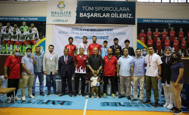 Urfa’daki ilk masa tenisi ligi son buldu