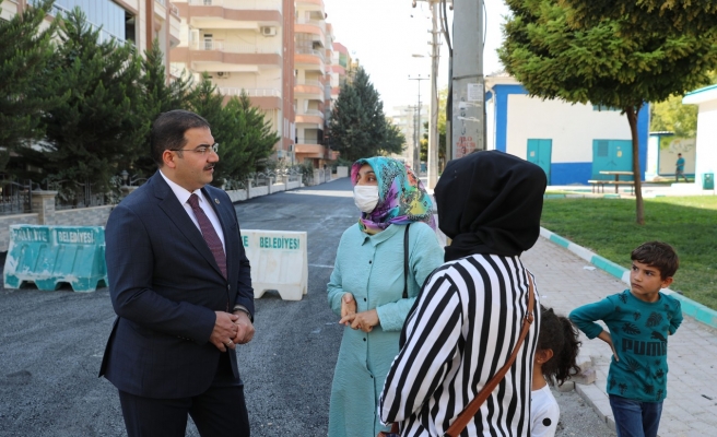 Haliliye'de  vatandaşın asfalt yol talebi yerine getirildi