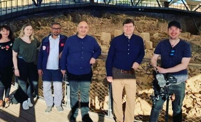 Dünyaca ünlü televizyon Göbeklitepe'de