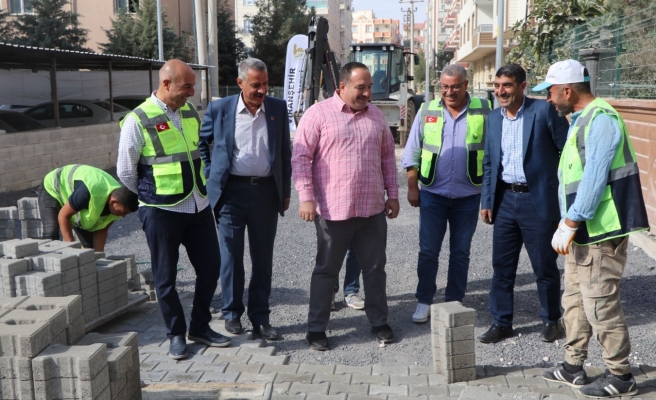 Belediye Başkanı Ekinci çalışmaları denetledi