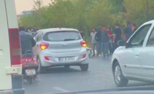 Haliliye’de otomobil takla attı: 2 yaralı