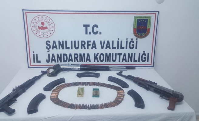 Suruç’ta kaçak silah operasyonu