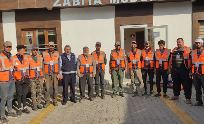 Karaköprü’deki atık malzeme toplayıcıları kayıt altında