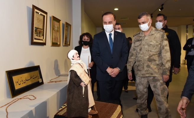 Şanlıurfa'da Yunus Emre sergisi törenle açıldı