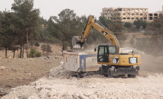 Evren Sanayi Sitesi bölgesine yeni yol açılıyor