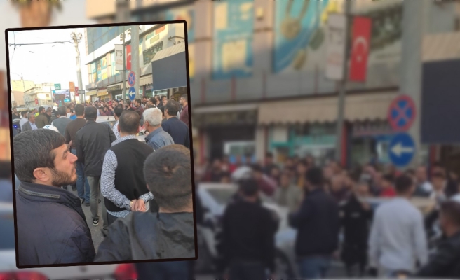 Polise mukavemet etti, gözaltına alındı