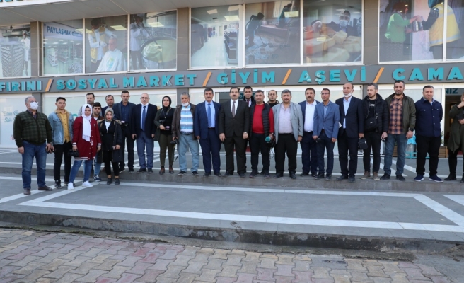 Canpolat Haliliye'deki projeleri basına tanıttı