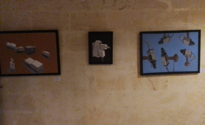 Urfa’da teknolojik aletler resim sergisi