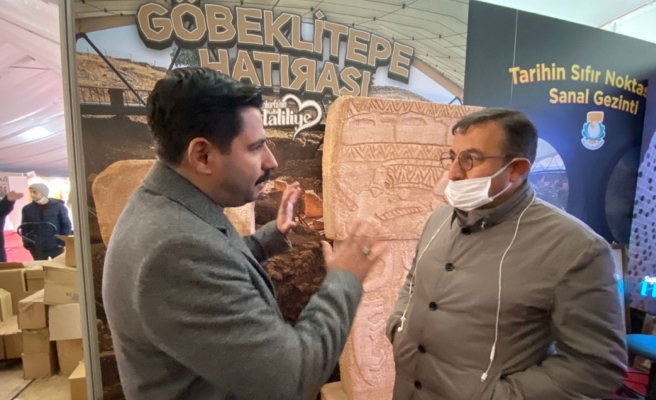 Haliliye Belediyesi standına Cumhurbaşkanlığı yetkilisinden ziyaret