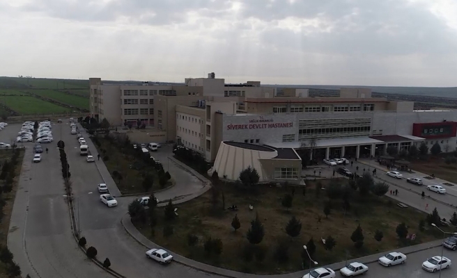 Hastanede yangın tatbikatı